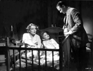 Sternberg: Marlene Dietrich and Herbert Marshall in a film scene from