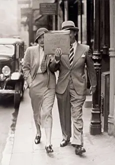 Annoying: Marlene Dietrich and her husband