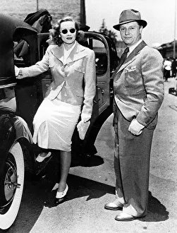 Pasadena: Marlene Dietrich with her husband, Rudolf Sieber, 1937