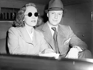 Pasadena: Marlene Dietrich and Rudolf Sieber, 1937