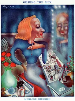 Wysard: Marlene Dietrich by Tony Wysard