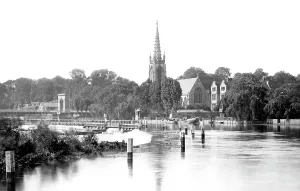 Marlow: Marlow, from the Lock 1890