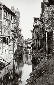 Srinagar: On the Marqual Canal Srinagar, India