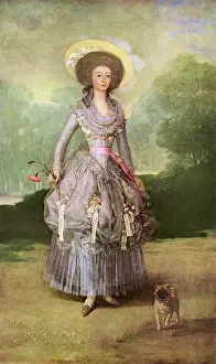 Lucientes: The Marquesa de Pontejos, by Goya