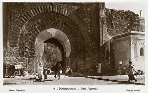 Marrakech: Marrakech, Morocco - Bab Agnaou Gateway