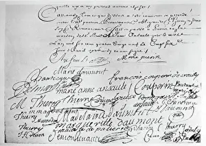 Couperin: Marriage certificate of Francois Couperin