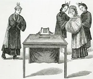 MARRIAGE/CHINA/1850'S
