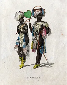 Africans: Marriage Costumes - Africans