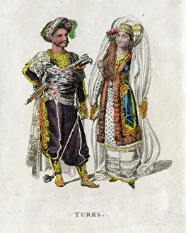 Turks: Marriage Costumes - Turks
