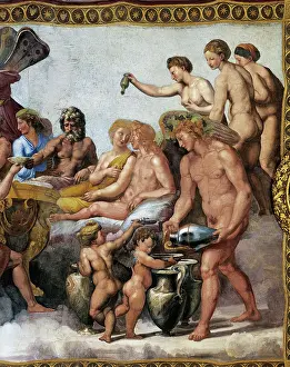 Sprinkle: The Marriage of Cupid and Psyche (detail), by Raphael