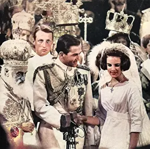 Hellenes: Marriage of King Constantine of the Hellenes & Princess Anne