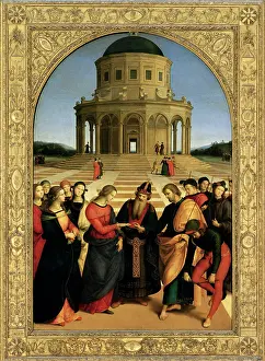 Brera: The Marriage of the Virgin, by Raphael