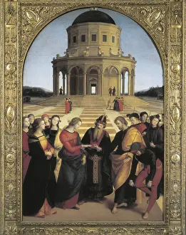 Brera: The Marriage of the Virgin, by Raphael
