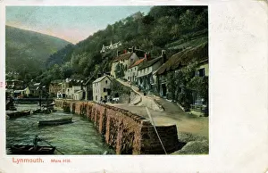 Lynmouth: Mars Hill, Lynmouth, Devon
