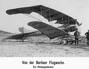 Werke: Mars Pfeil-doubledecker built by DFW at the Berlin Fli