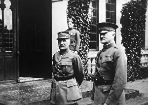 Chaumont: Marshal Ferdinand Foch, General John J. ?