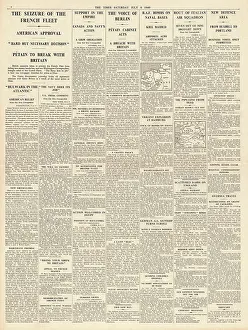 Mers: Marshal Petain Breaks with Britain