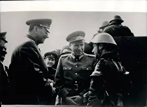 Folks: Marshal Retschko and General Hoffman, East German Army