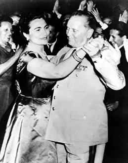 Cvpl: MARSHAL TITO, the Yugoslav President dancing ?