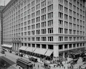 Trolleys: Marshall Field,s - Store - Retail - Chicago