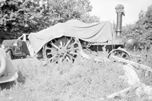 Gainsborough: Marshall single cylinder steam traction engine OD177