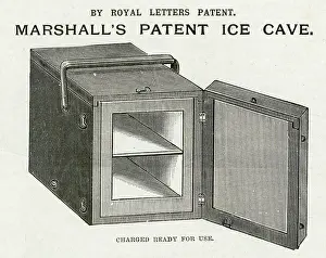 Freezer: Marshall's patent ice cave 1899