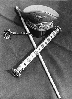 Interim: The marshal's baton and hat of Hermann Goering, 1938