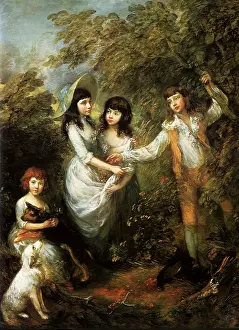 Gainsborough: The Marsham Children, by Gainsborough