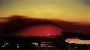 Sundown: Marshes at Sunset