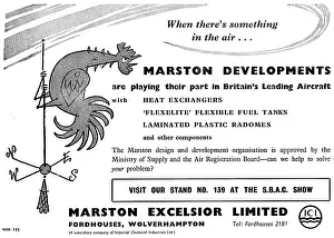 Radomes: Marston Excelsior Flexible Fuel Tanks & Radomes