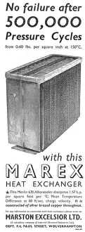 Exchangers: Marston Excelsior MAREX Heat Exchangers
