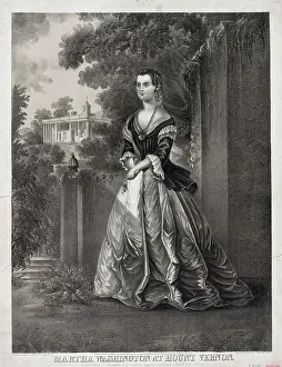 C1868: Martha Washington at Mount Vernon