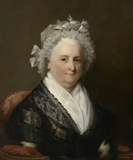 Mobcap: Martha Washington, by unknown artist after