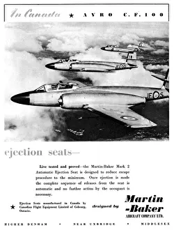Cf100: Martin-Baker Ejection Seats - Avro CF100