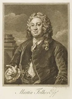 Antiquary: MARTIN FOLKES / HOGARTH