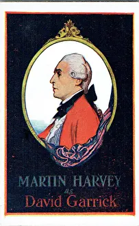 Buchel: Martin Harvey as David Garrick by Tom Robertson