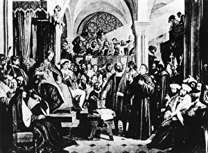 Defends: Martin Luther at the Diet of Worms, 1521