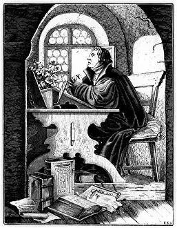 1520s: Martin Luther in the Wartburg, around the 1520s