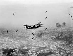 Marauder: Martin Marauder Aircraft Dropping