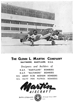 L.martin: Martin Maryland - Baltimore - B26 - PBM