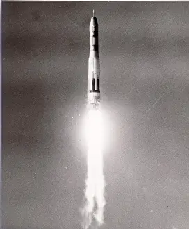 Titan: Martin SM-68 Titan ICBM shortly after launch