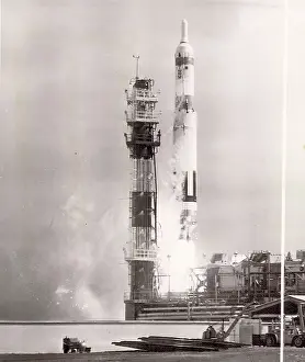 Titan: Martin SM-68 Titan ICBM shortly after launch