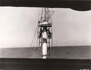 Norton: Martin Viking 4 rocket prior to launching