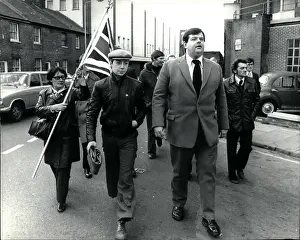 Denied: Martin Webster, National Front leader, Kingston