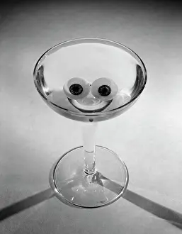 Rind: Martini Glass With Olives & Rind