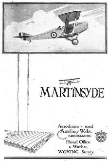 Martinsyde: Martinsyde - Aerodrome & Works Brooklands