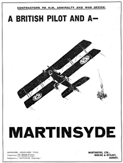 Martinsyde: Martinsyde Aircraft 1916