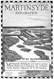 Martinsyde: Martinsyde Aircraft In Use Mapping & Exploring In N.W.Canada