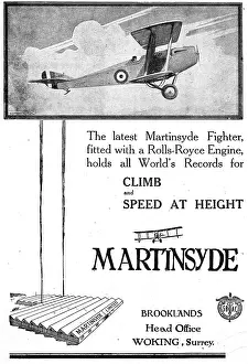 Martinsyde: Martinsyde Fighter 1918
