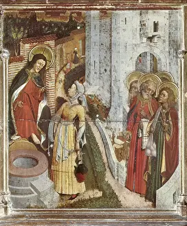 Eulalia: MARTORELL, Bernat ( -1452). Altarpiece of Transfiguration